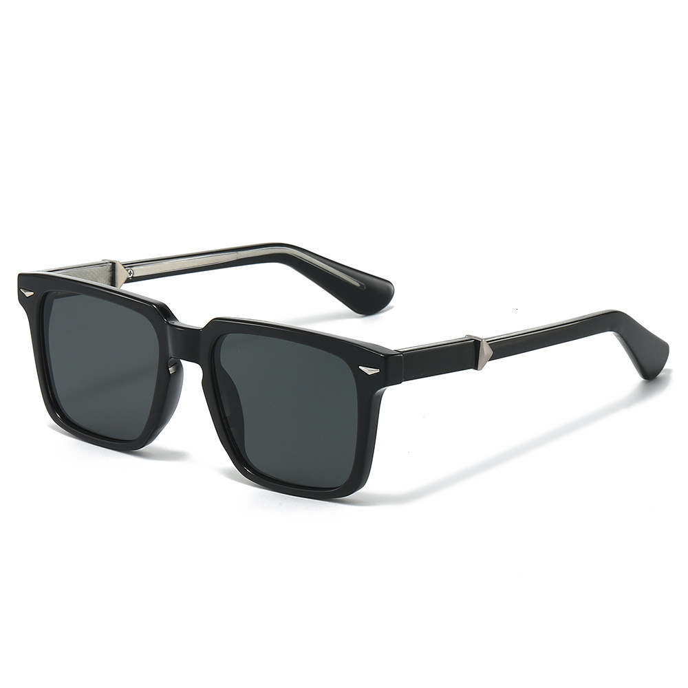 2026 European And American Square Frame CP Pin For Women, Trendy Designer UV Protection Fashion Sunglasses - view 1