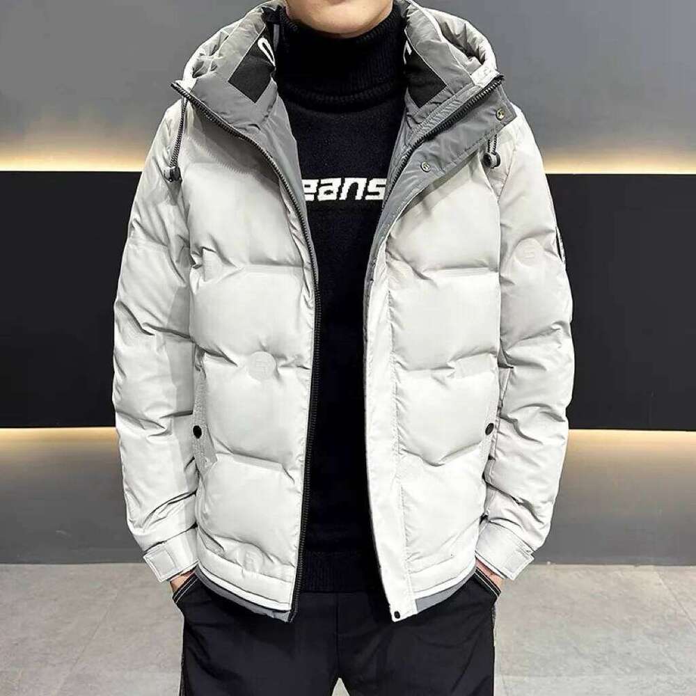Men's Jacket Winter New Thickened Warm And Cold Proof Outwear Top Casual White Duck Down Hoodie Coats For Men J260626 - view 6
