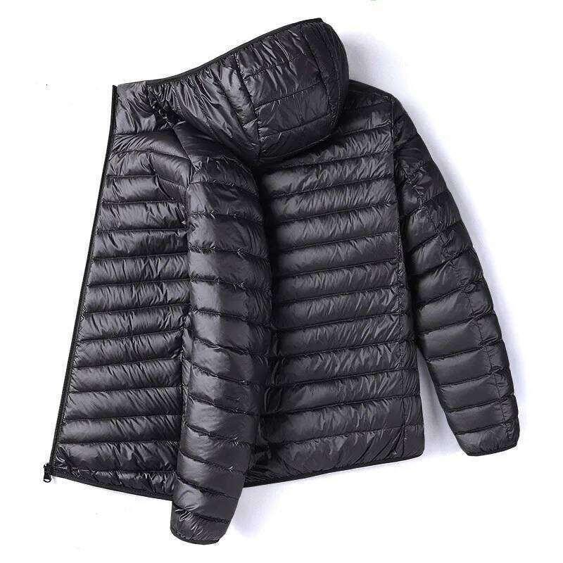 Portable cotton jacket, ultra-lightweight thin, men, hooded, suitable for autumn winter, young and fashionable, ligh J260626 - view 3