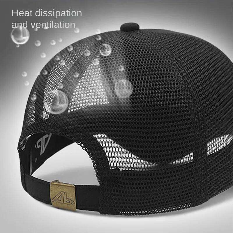 Unisex Quick Dry Big Head Mesh Baseball Cap Adjustable plus Size Summer Snapback Hat Comfortable Breathable 56-65cm W260626 - view 4