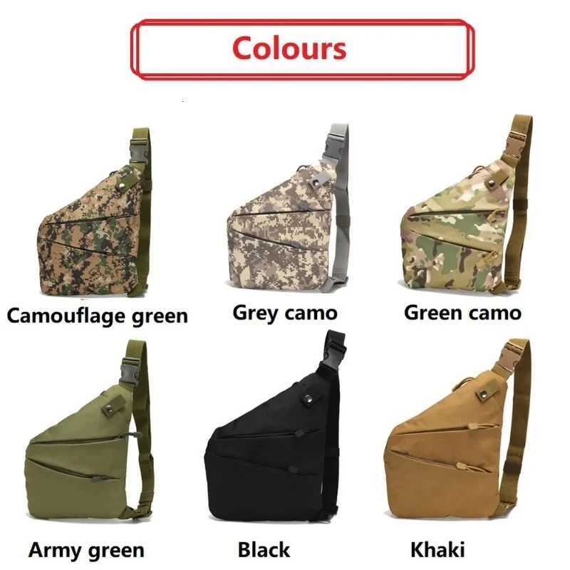 Bags Camouflage Tactical Bag Chest Single Shoulder Bags for Men Waterproof Nylon Crossbody Bags Male Messenger Bag M260626 - view 3
