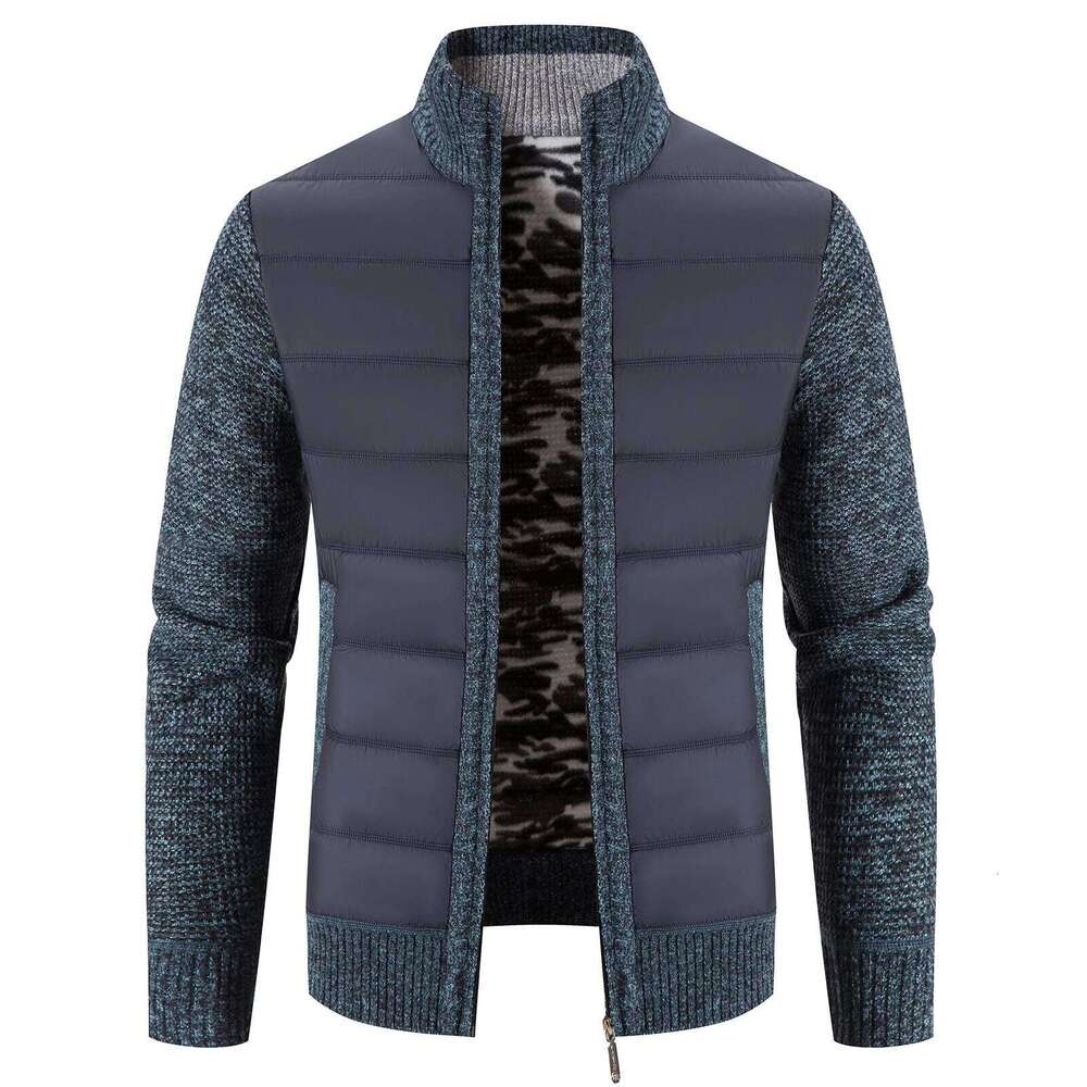 Men's Autumn Winter Sweater Baseball Coat Knit Jacket Korean Jumpers Male Windbreaker Fashion Pullovers Business Casual Knitwear J260626 - view 4