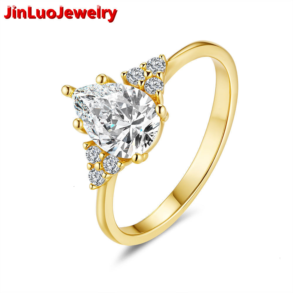 Factory Wholesale Custom Silver 925 Moissanite Engagement Ring Band Jewelry Rhodium Plating for Women-for Wedding Party