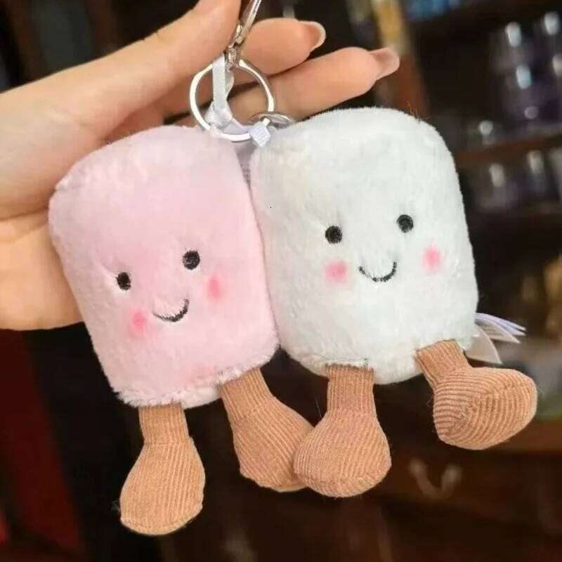 2026 Jelly Fun Series Keychain Cute Companion Plush Doll Soothing Toy Festival Gifts 26Y0626 - view 4
