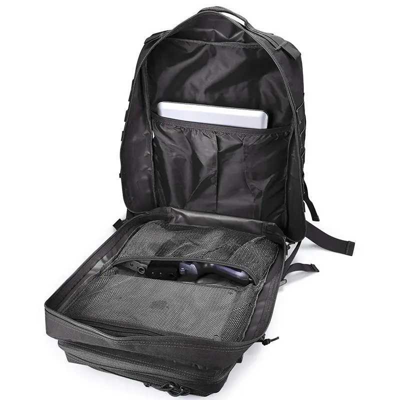 Travel Backpack Mens 50L Tactical Large Capacity Rucksacks Men Waterproof Outdoor Sports Multi-functional Bags M260626 - view 5