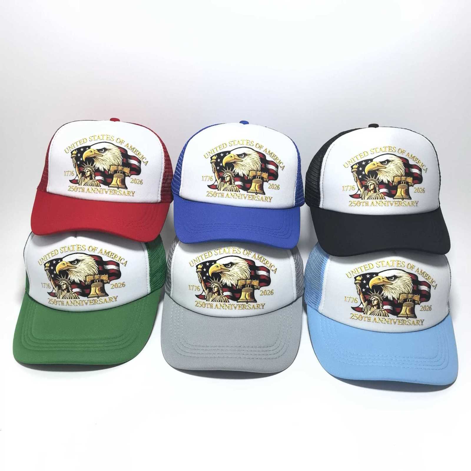250th Anniversary USA Hat ABLEEmbroidered Patriotic Baseball 1776-2026 Independence Day Adjustable Hat for Men Women M260626 - view 7