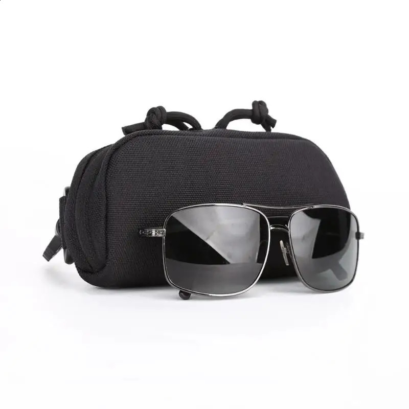 Portable Glasses Pouch Soft Sunglasses Case Waist Storage Bag Utility Organizer for Hiking Sports 260625 - view 6