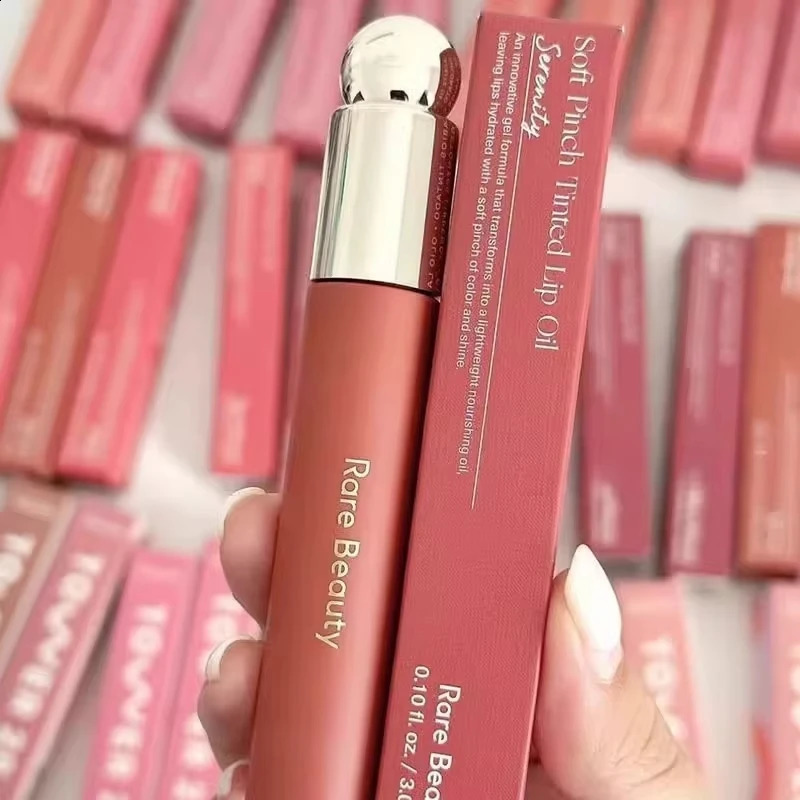 Rare Beauty Soft Pinch Tinted Lip Oil Stain Lip Gloss Delight Hope Happy Wonder Liquid Blush Makeup Cosmetics Face Eye Blusher 260625