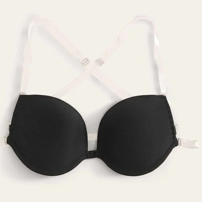 Lightweight Breathable Transparent Straps Lingerie Womens Sexy Female Bra Gathering Threedimensional Cups Soft Underwear 260626