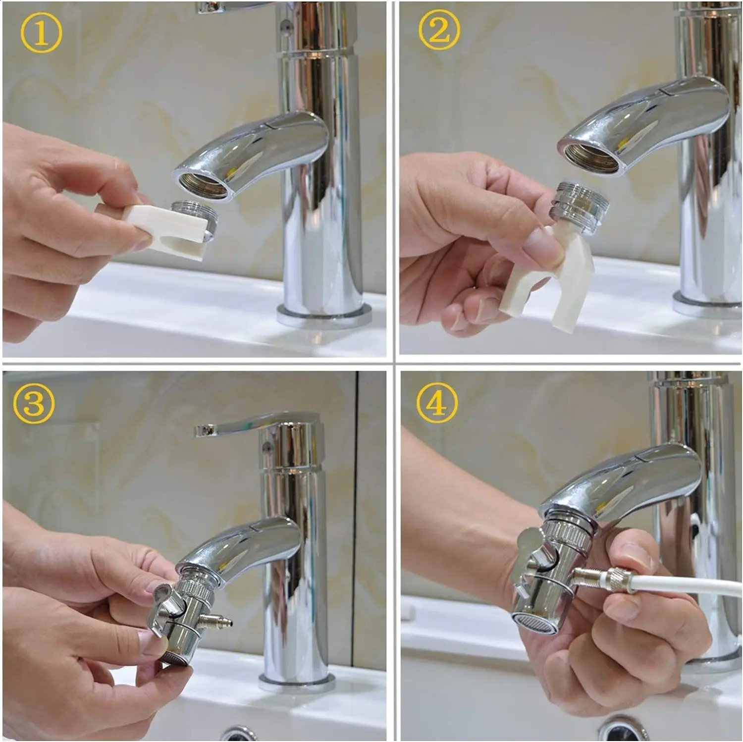 Dental Water Flosser Faucet Oral Irrigator Floss Portable Jet Teeth Cleaning Mouth Washing Machine 260626 - view 6
