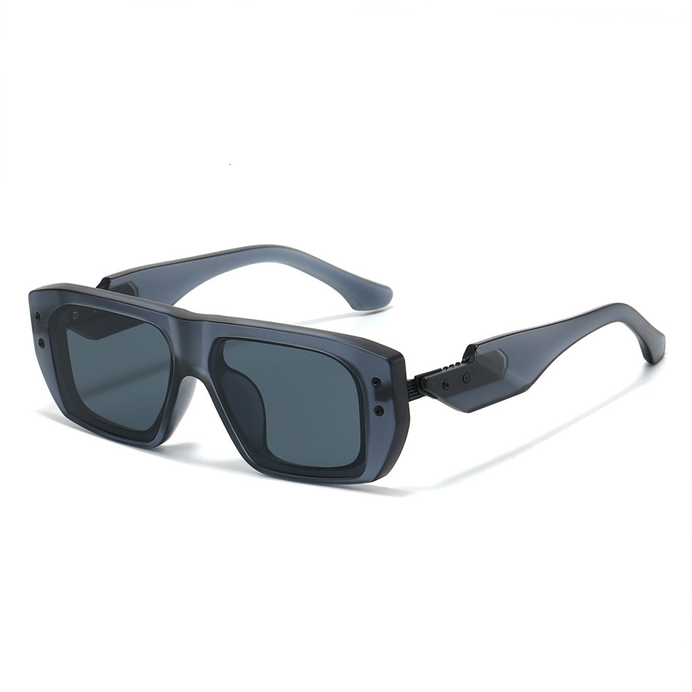 Square-Shaped Niche Fashion, New European And American Men's Sunglasses, Trendy 2026, High-End Feel - view 6
