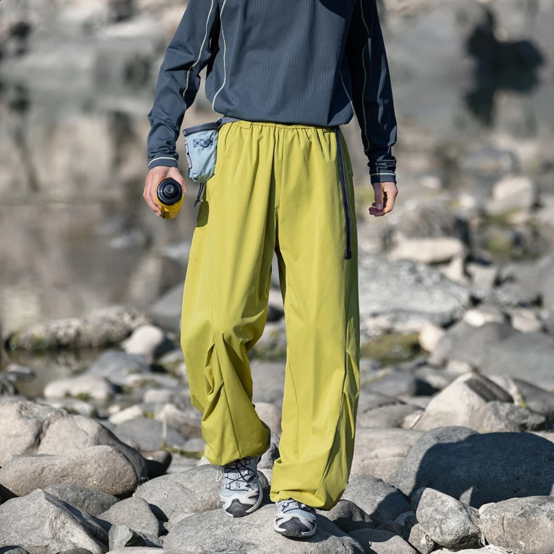 CHRLCK Mens Waterproof Hiking Cargo Pants Breathable Fashion Autumn Trousers Fishing Camping Women 260625