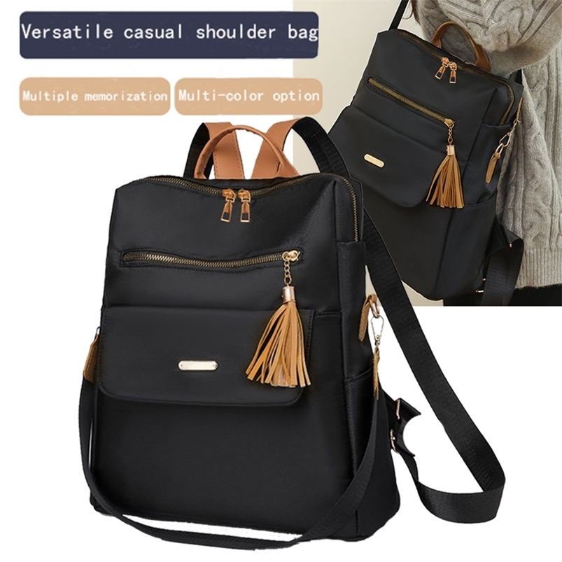 Neutral Style Backpack Is Suitable for Daily Commuting Traveling and School Use It a DoubleShoulder Bag Students y260611