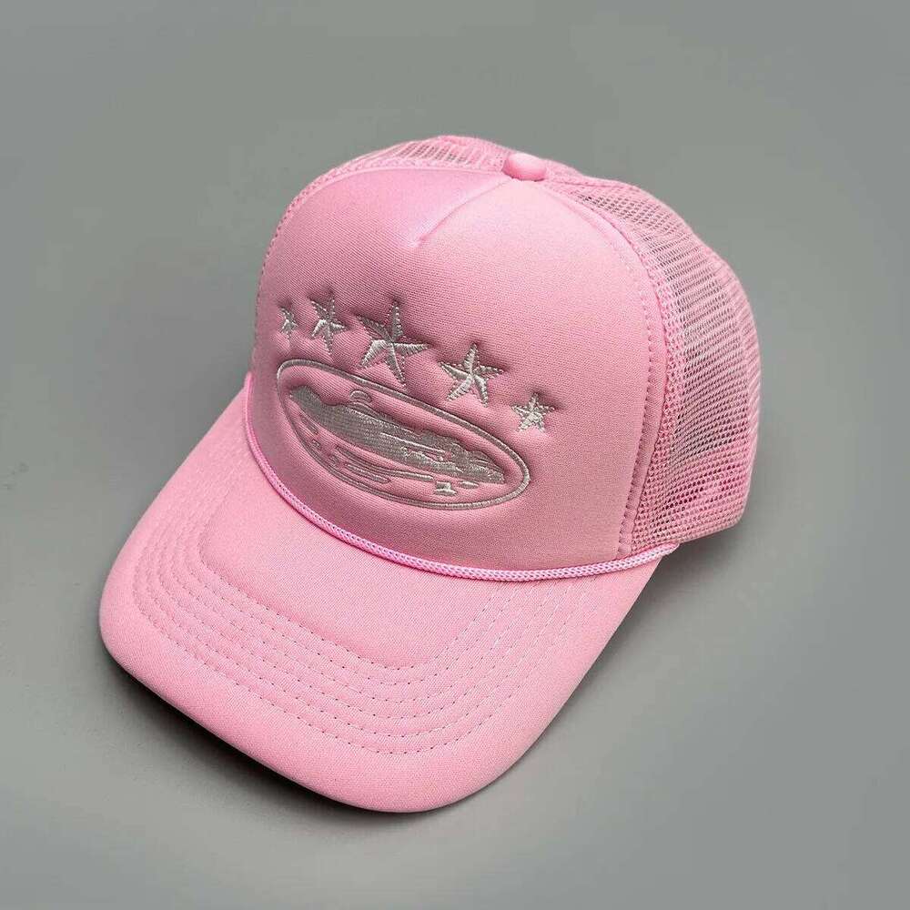 Cruise Ship Pattern Summer Five-star Mesh Cap for Men and Women Outdoor Beach Sun Protection Trucker Baseball Caps W260626 - view 4