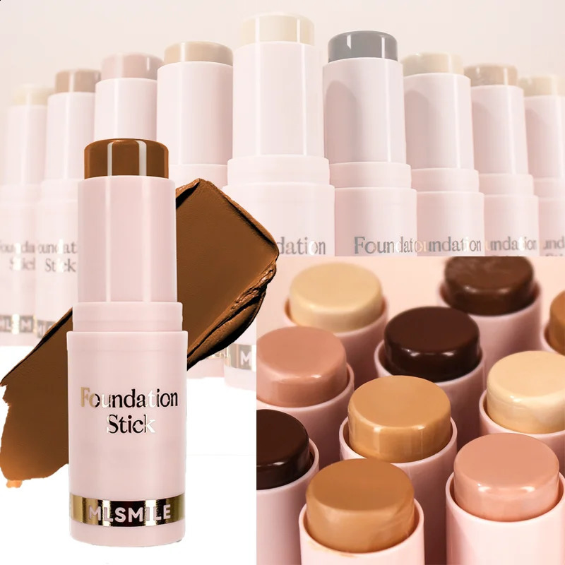 Stick Foundation Full Coverage Dark Skin Foundation Makeup Lasting Oil-control Concealer Base Cream Matte Natural Primer 260625