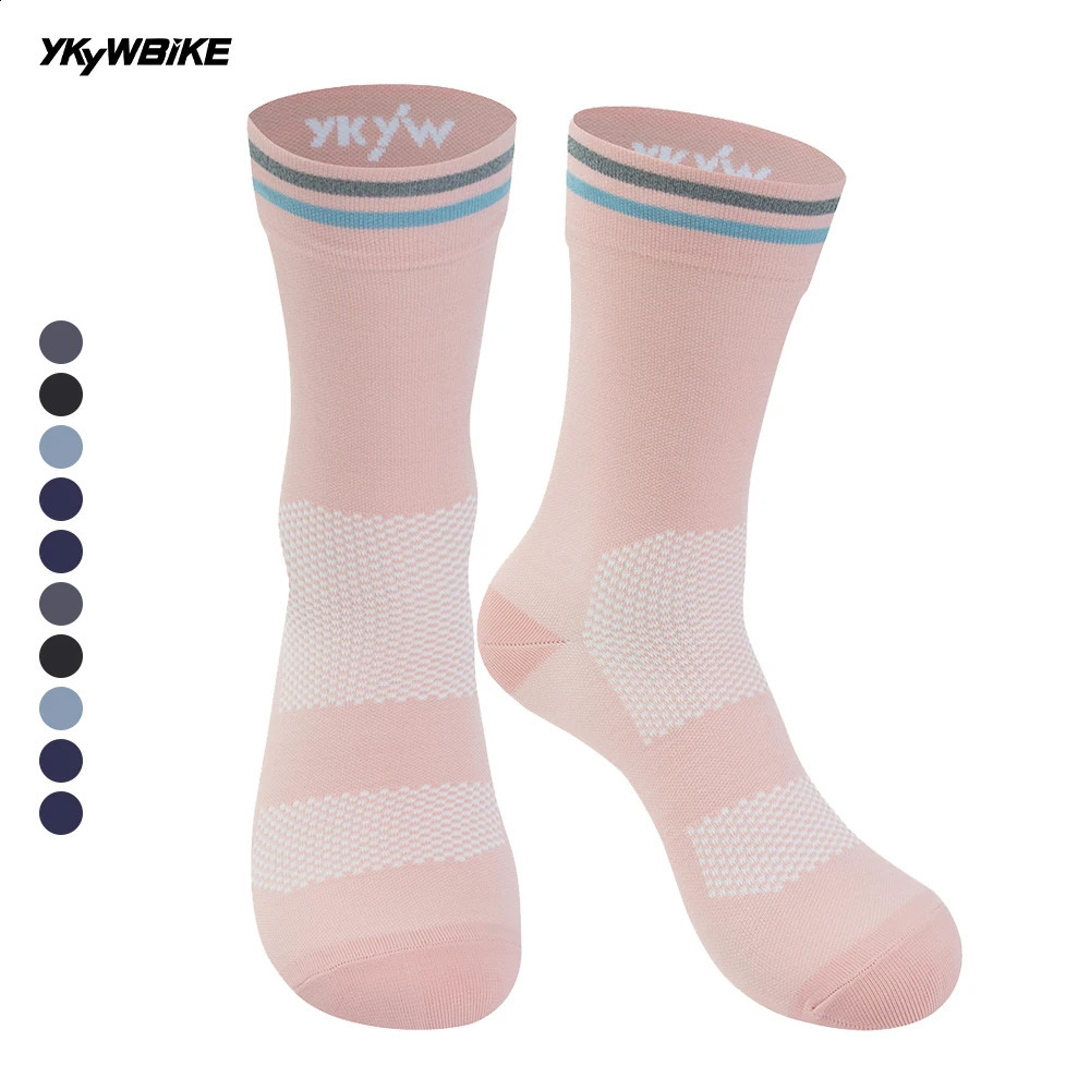 YKYWBIKE 2026 Sports Socks Unisex Cycling Pro Team Sock Soft Comfortable Highwicking Running Bicycle 260622 - view 7