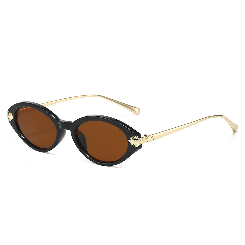 2026 Fashion Cat-Eye PC Oval Frame Sunglasses For Men Women, Trendy And Versatile Outdoor Sun Protection Glasses - view 3
