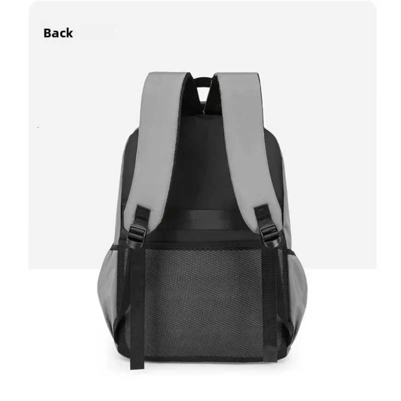 student casual backpack high school school bag fashionable minimalist laptop bag for men large-capacity outdoor travel bag M260626 - view 6