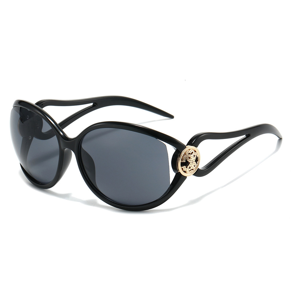2026 Trendy New Large-Frame Fashion With Unique Hollow-Out Design, Ins Hip-Hop Sunglasses - view 1