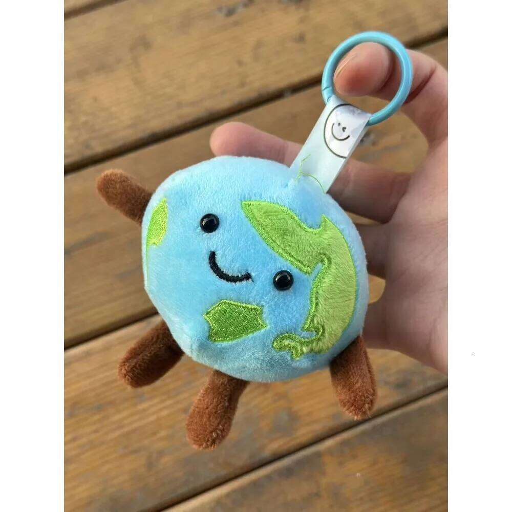 Earth Doll, Bag Pendant, Hanging Ornament, Cute Plush Toy Keychain, Call for Environmental Protection 26Y0626 - view 6