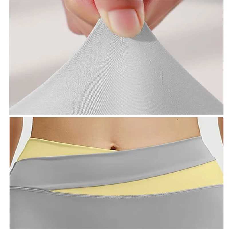 Color Women Stretchy New High Block 2 Piece Yoga Sets Push Up Shockproof Skin-Friendly Breathable Running Sports Matching Sets M260626 - view 7