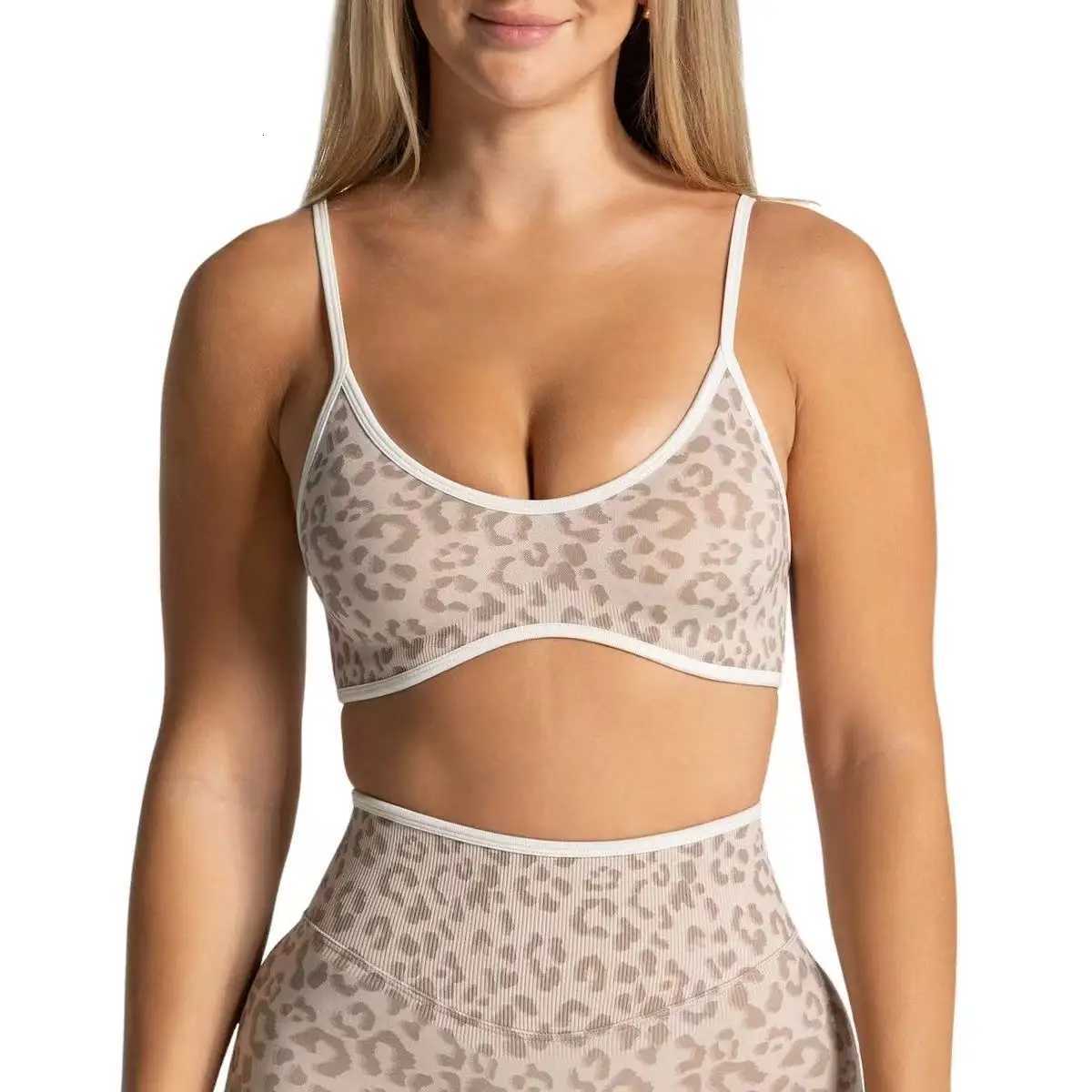 Backless Strappy Sports Yoga Bra Gym Bra Scrunch Push-up Removable Cups Women Workout Clothing Gym Top Halter Sport Bras M260626 - view 3