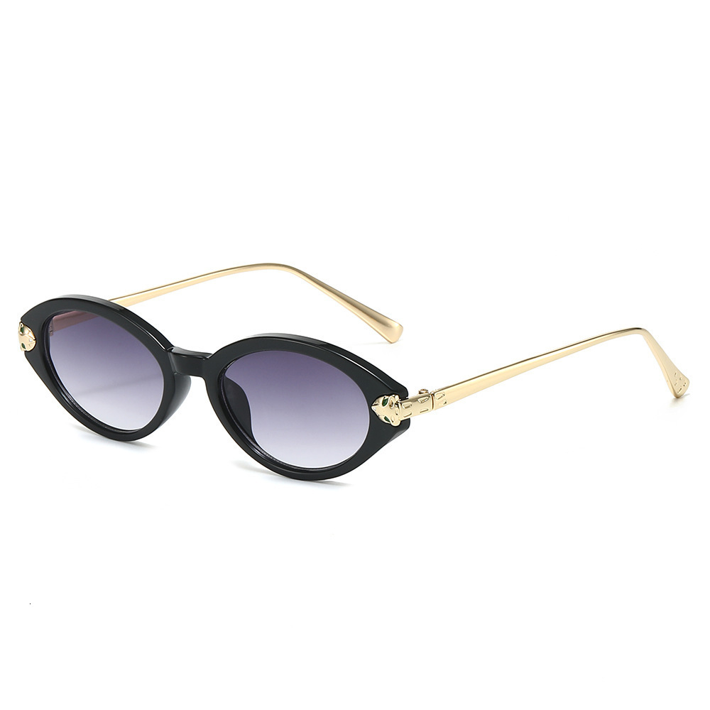 2026 Fashion Cat-Eye PC Oval Frame Sunglasses For Men Women, Trendy And Versatile Outdoor Sun Protection Glasses - view 5