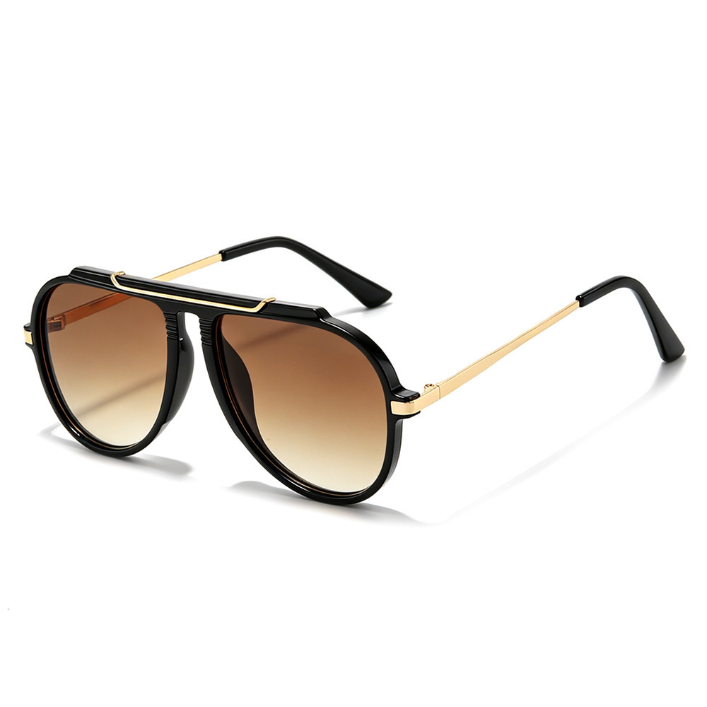 Personalized Square Frame 2026 New European And American Retro Fashion Trend Driving UV Protection Sunglasses - view 5