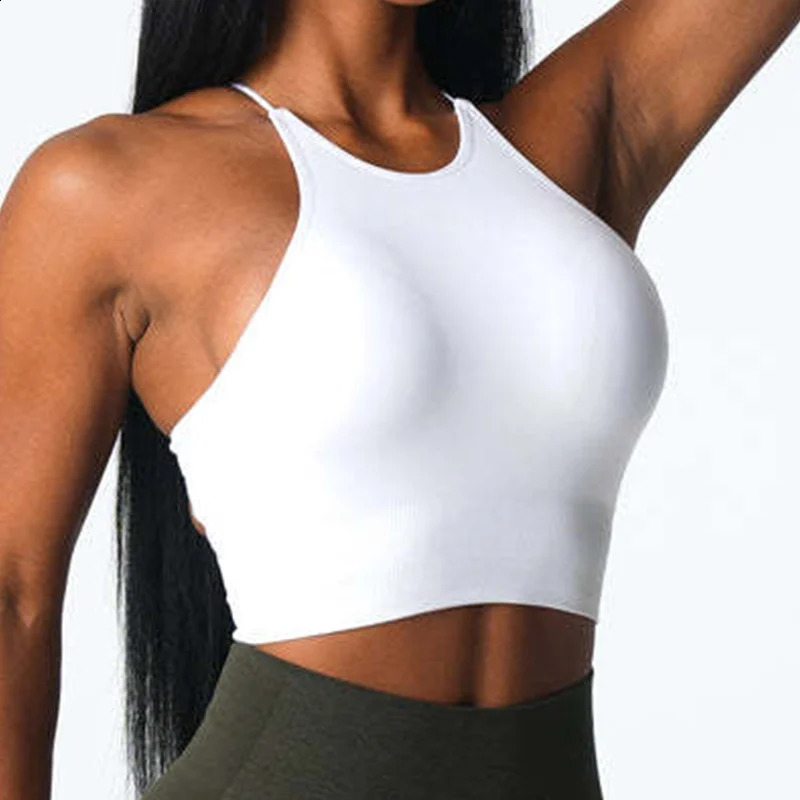 Yoga Top Backless Sport Bra Womens Underwear Seamless Fitness Inner Padded Yoga Vest Bralette Woman Gym Sports Bra Sportswear 260626 - view 7