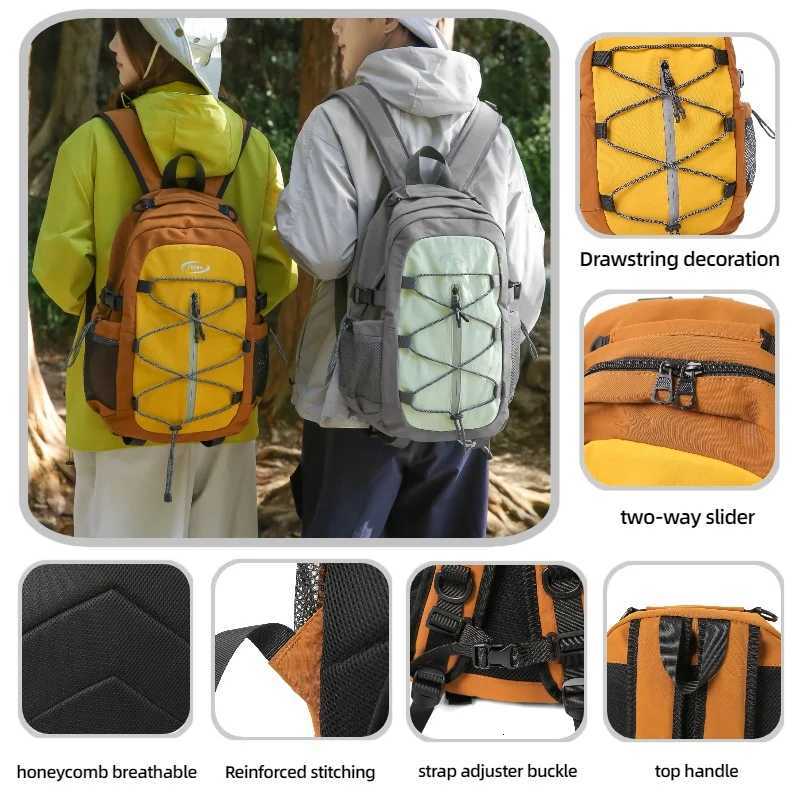 Backpack Sports Fashionable Large Outdoor Capacity Backpack Travel Backpack Suitable for Outdoor Hiking Trips M260626 - view 5