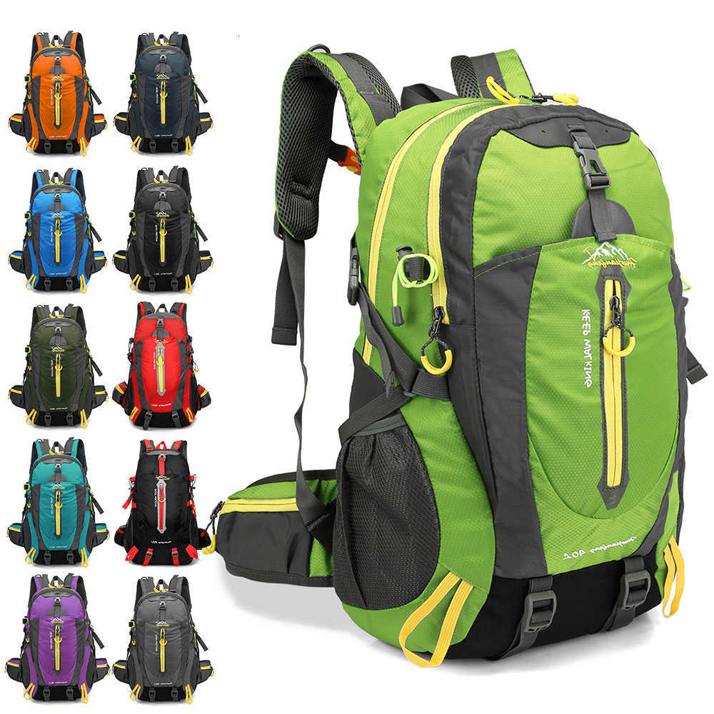 Backpack 40L Water Resistant Travel Camp Hike Laptop Daypack Trekking Climb Bags For Men Women M260626 - view 1