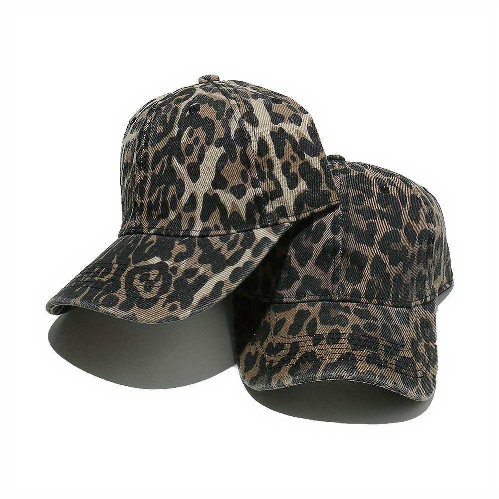 Spring/Summer Womens Baseball New Fashionable and Versatile Sun Hat with Leopard Print M260626