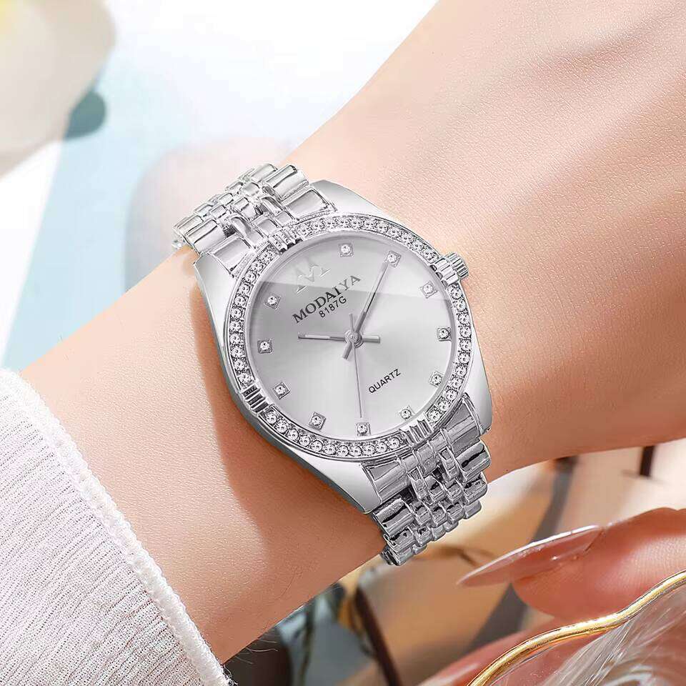 Luxury Rhinestone Women Watches Stainless Steel Strap Ladies Quartz Wristwatches for Girls Clock Reloj Mujer(Without Box) 26L0626 - view 3