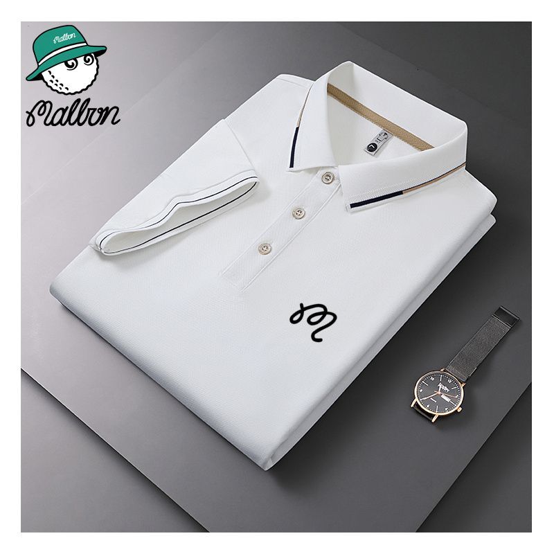 High-End Short-Sleeve Top, Summer Hit, Breathable Casual Golf Button-Up Shirt, Luxurious And Stylish Polo Shirt