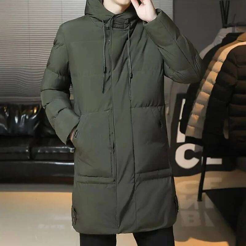 Winter Hooded Long Parkas Men Thick Jacket Coats Plus Size 8xl Casual Warm Padded Puffer Jackets Male Windbreak Outerwear J260626