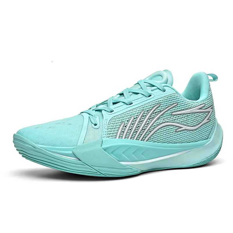 Men Breathable Woven Knit Running Shoes Rotary Auto Buckle Quick Lace Shock Absorb Thick Cushion Sneakers Anti Slip Road Marathon Training Athletic Tr - view 4