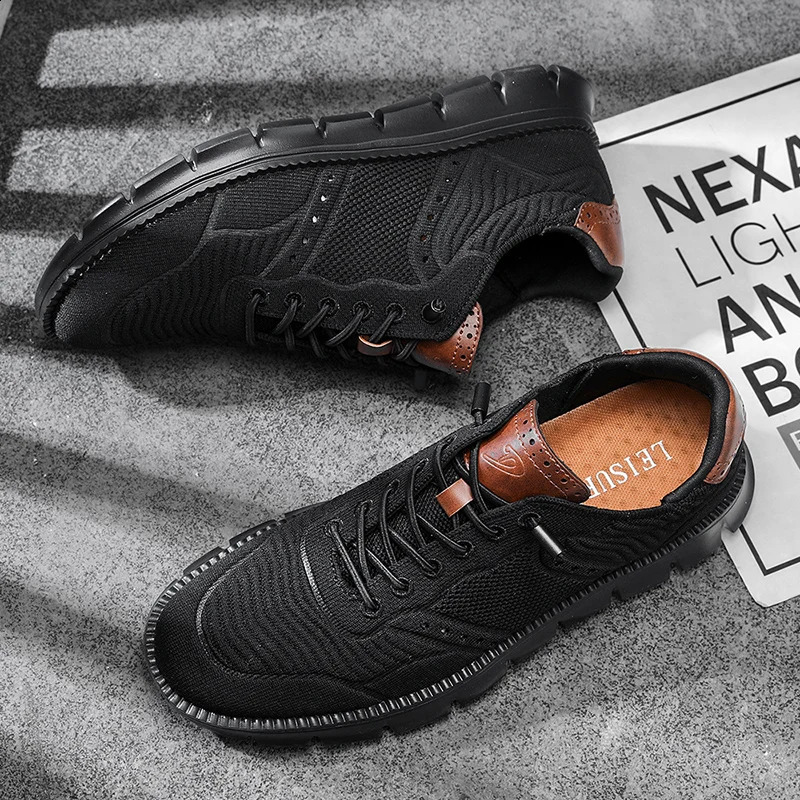 Plus Big Size 54 53 52 51 50 Mens Mesh Brogue Shoes Wingtip Oxfords Casual Stylish Sneakers Loafers Brogues Summer 260626