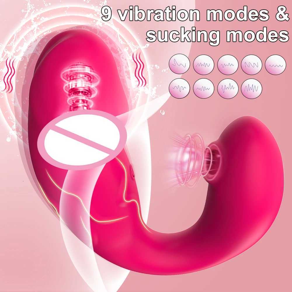 IN 1 Dildo Vibrator 2 For Women Nipple Sucker Clitoris Stimulator G Spot Massage APP Control 9 Vibrating Modes Adults Sex Toys M260626 - view 3