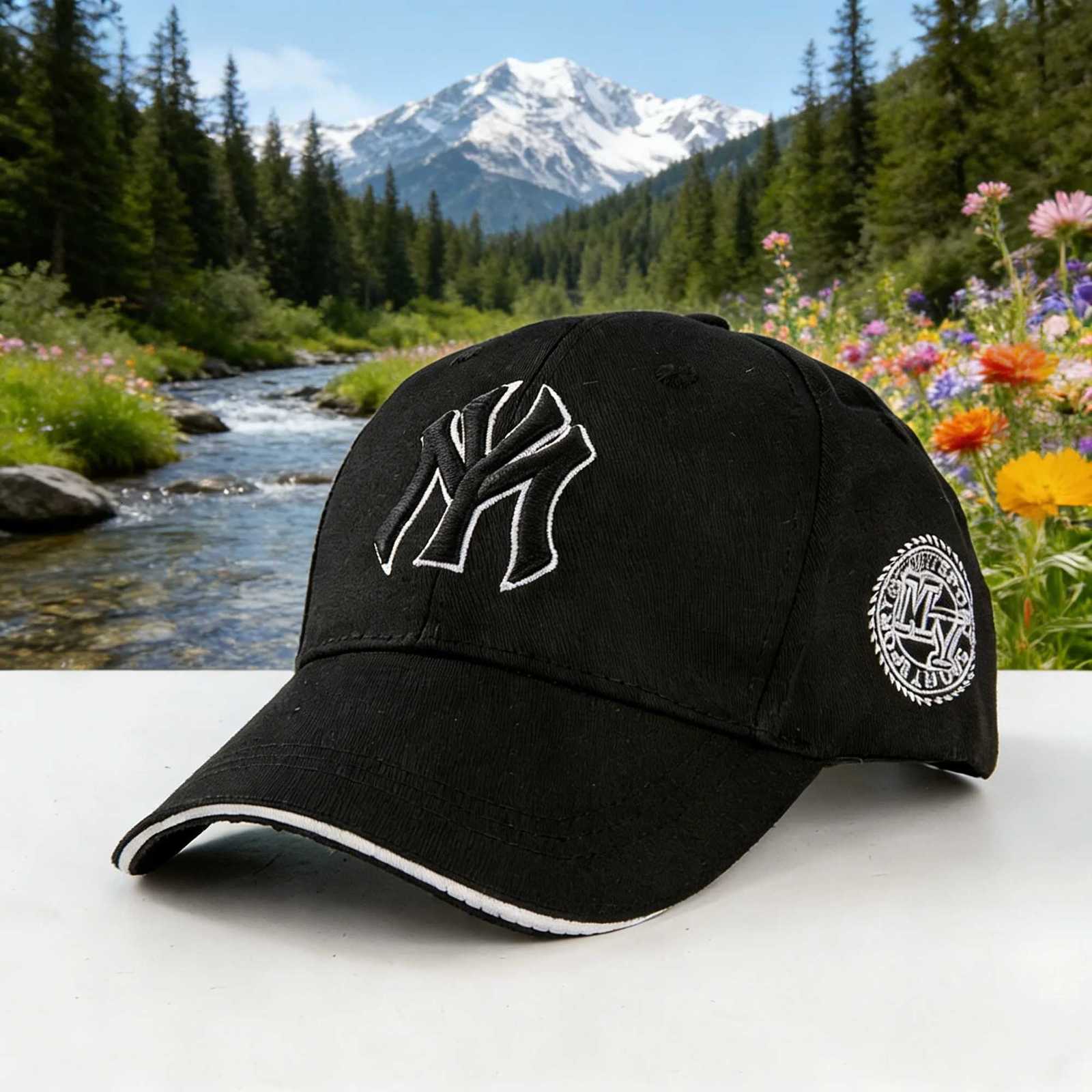 Enhance Fashionable your baseball outdoor Image Featuring classic New York s and retro badges it is both fashionable M260626 - view 6