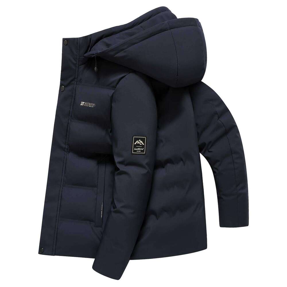 Men's thick warm jacket for autumn winter, business and casual men's cotton jacket, top clothes J260626 - view 6