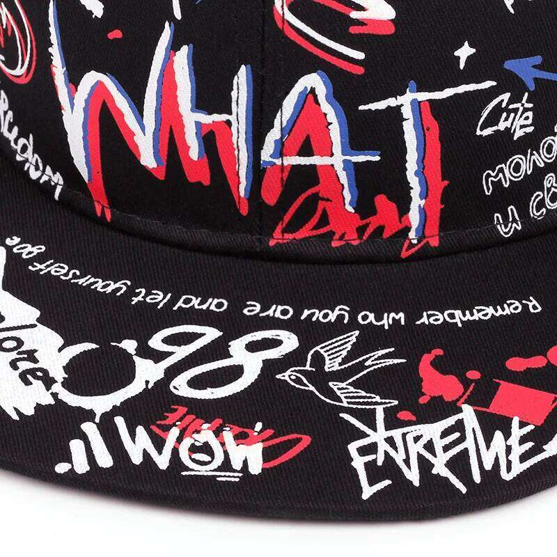 1pc Unisex Graffiti Printing Baseball for Men,summer Outdoor Shade Hip-hop Women Summer Caps Adjustable Leisure Hats W260626 - view 7