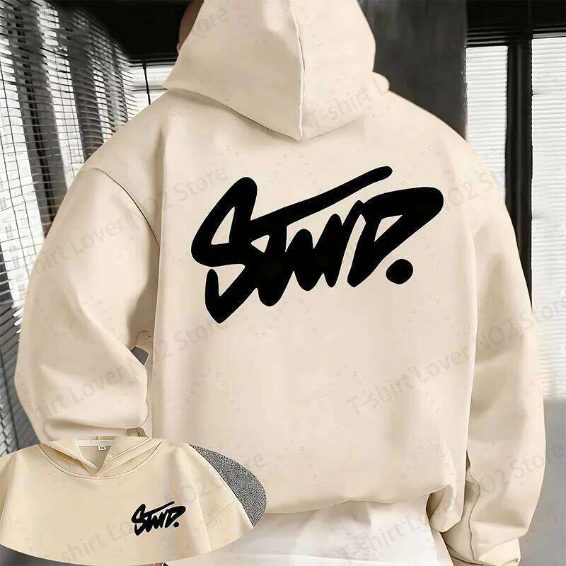 2026 Fashion Personality Y2k Man Women Clothing Daily Casual Long Sleeve Hooded Advanced Classic Popular Solid Pattern Pullovers W260626 - view 1