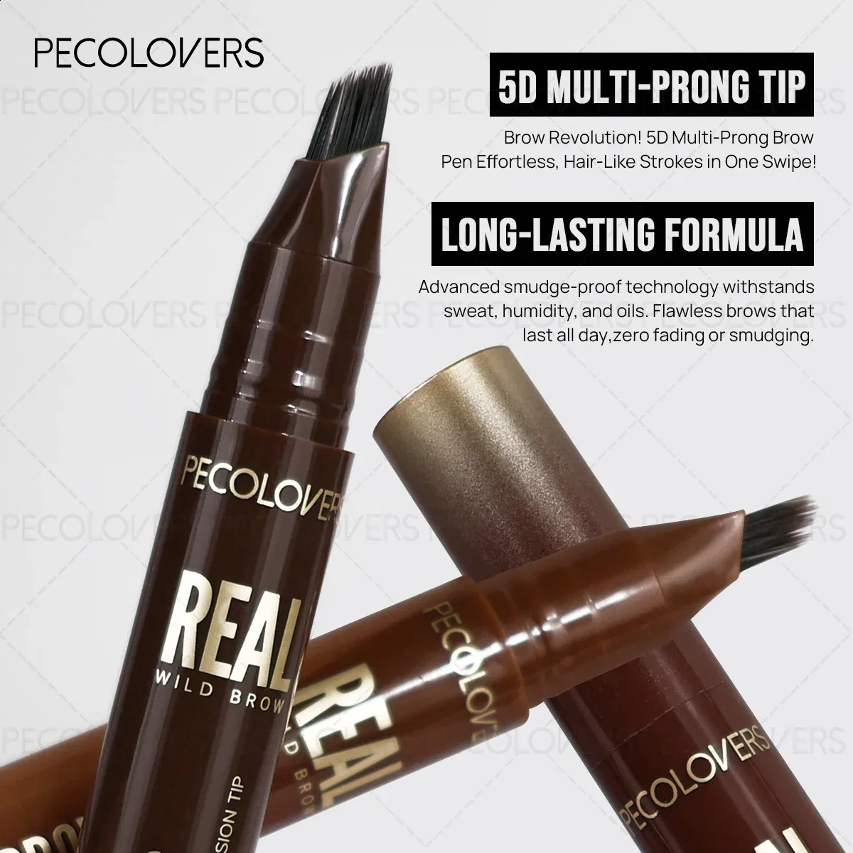1PC Liquid Eyebrow Pencil - Multi-Function Hairline Filling Ideal for Holiday Makeup Christmas 260626 - view 7