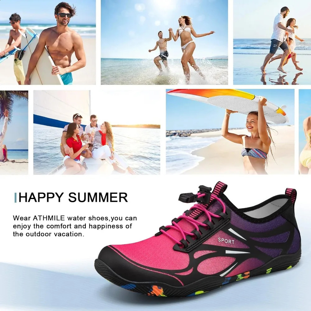 Water Shoes for Men Women River Swim Beach Lake Pool Aqua Socks Barefoot Quick Dry Hiking Surfing Kayaking Cruise Essentials 260626 - view 7