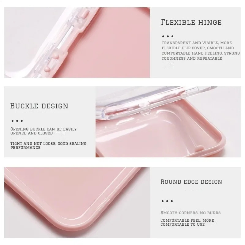 10 Pieces Empty Nail Boxes For Packaging Square Shape Box Wholesale Nail Tips Press On Nail Packaging Case Small Business 260626 - view 5