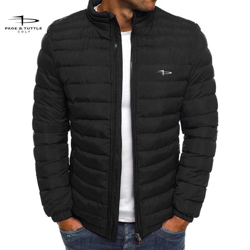 2024 Hot selling winter jacket Men's standing collar warm parka Street clothing Fashion casual brand Comfortable outer do J260626 - view 5