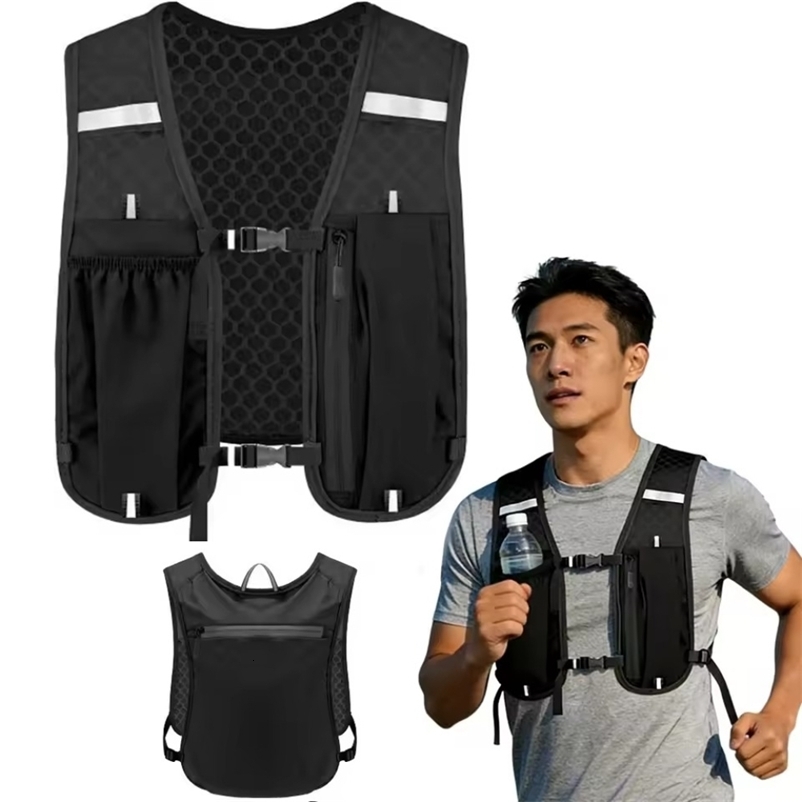 Running Hydration Vest and Men Water-Resistant Breathable Backpack for Runs Hiking Cycling Trails Marathons 260624