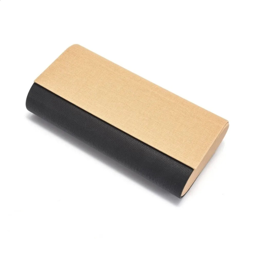 Double Layer Double Eyeglasses Case PU Leather Large Capacity Eyeglasses Holder Waterproof Scratch Resistant Glasses Case Women 260625