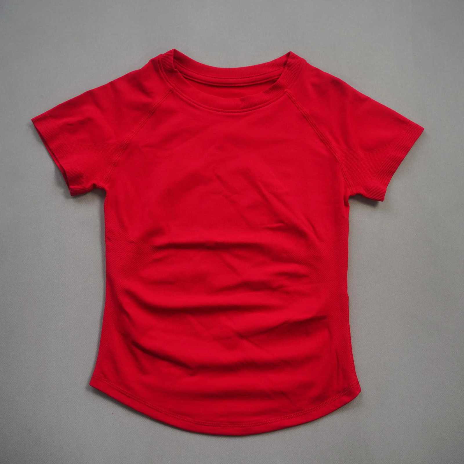 Short DHHUG Women Sleeve Sports T Shirt Summer Round Neck Breathable Elastic Gym Yoga Fitness Running Casual Tops M260626 - view 5