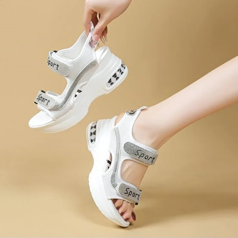 Summer Round Toe Thick Sole Comfortable Casual Sandals Fashionable and Elegant Sexy High Heel for Women 260626 - view 7